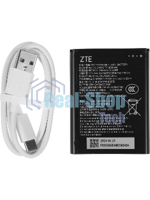 Модем 3G/4G ZTE U10s Pro USB Wi-Fi VPN Firewall +Router внешний темно-синий