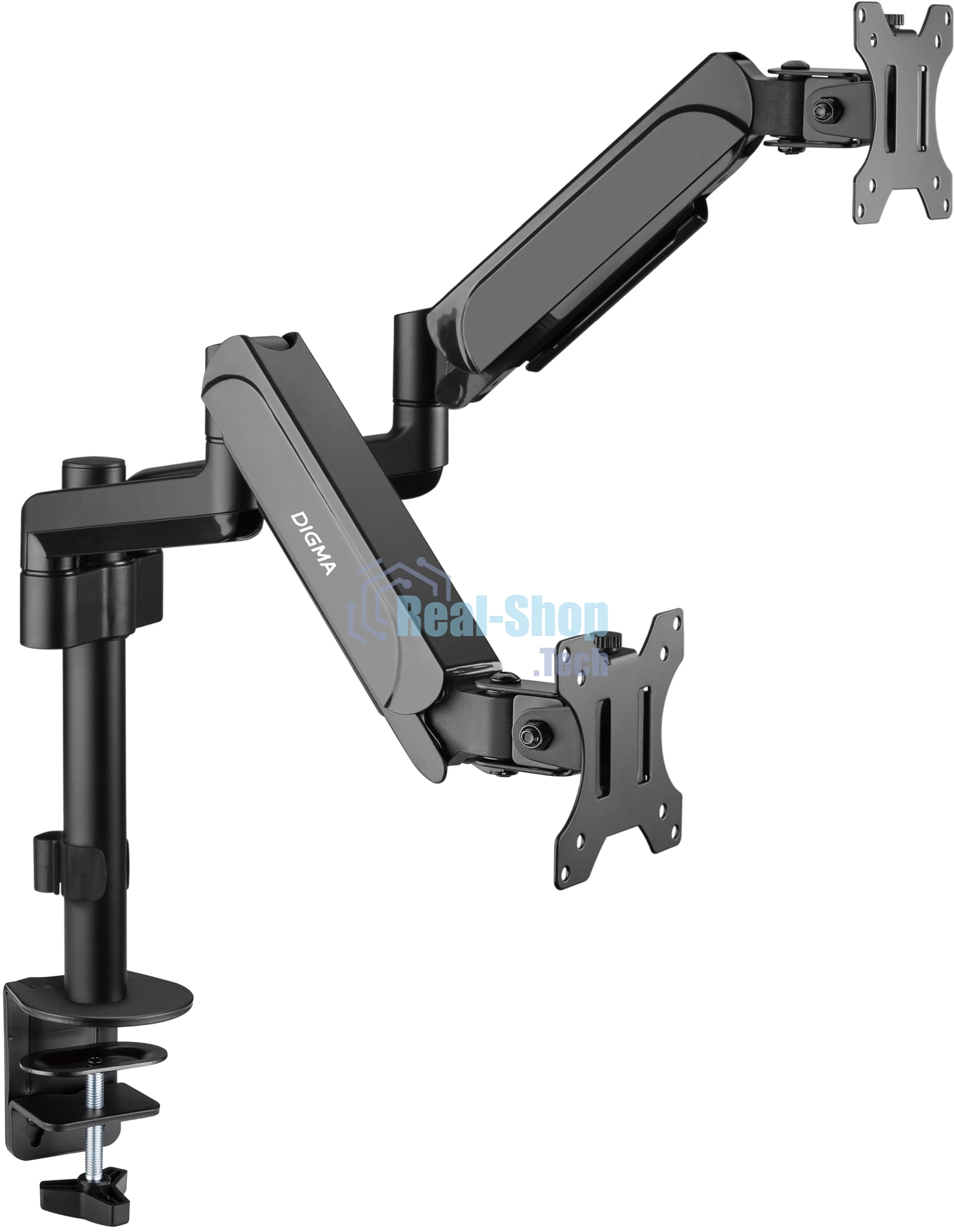 Кронштейн для мониторов ЖК Digma D-MM202D черный 17