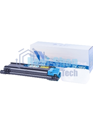 Картридж NVPrint Kyocera синий FS C5150DN TK-580C