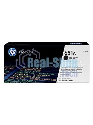 Картридж лазерный HP CE340A 651A черный для LaserJet 700 Color MFP 775 13500 стр.