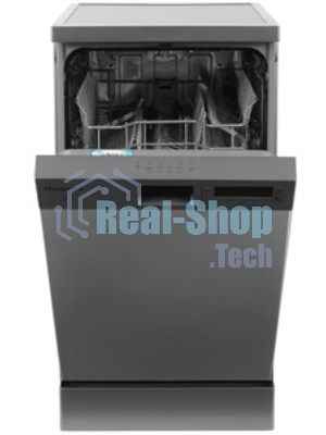 Посудомоечная машина HOTPOINT HFS 1C57, белый, 44.8 см, 10 компл., 49 дБ, класс A