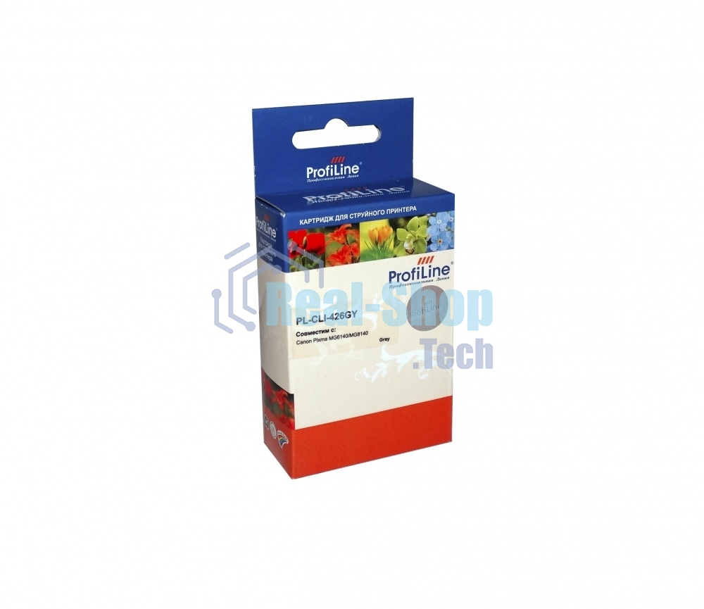 Картридж струйный ProfiLine PL-CLI-426GY с чипом для принтеров Canon Pixma MG6140/MG8140 grey водн