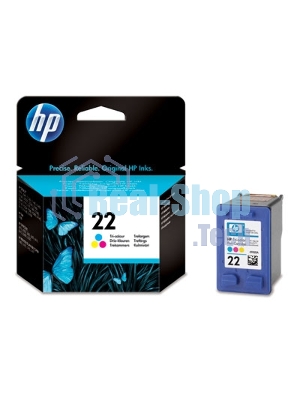 Картридж струйный HP 22 C9352AE многоцветный для HP DJ 3920/3940/PSC 1410 (165стр.)