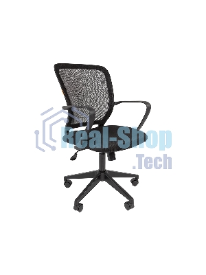 Кресло офисное Chairman 698 TW-01 черный, Россия