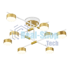 Потолочный светильник Ambrella light FL51751/8 WH/GD белый/золото GX53/8 max 12W 720*720*245