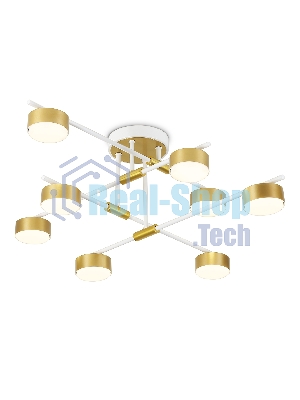 Потолочный светильник Ambrella light FL51751/8 WH/GD белый/золото GX53/8 max 12W 720*720*245