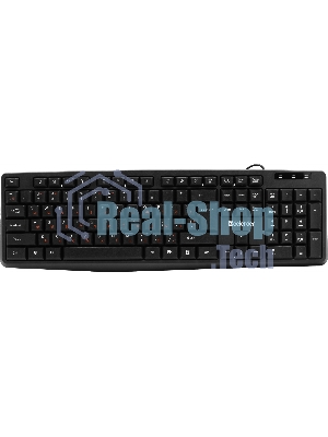 Клавиатура проводная Defender Concept HB-164, USB, черный