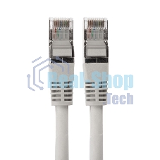 Пaтч-корд Rexant F/UTP, cat.6, RJ45-RJ45, экранированный, PVC серый, 2м