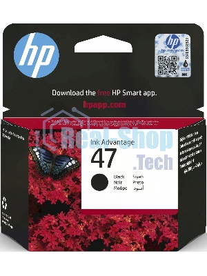Картридж струйный HP 47 6ZD21AE черный (1300 стр.) (2мл) для HP DJ IA Ultra 4828