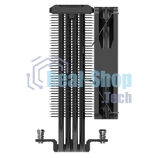 Кулер PCCooler Paladin EX400S черный 120мм алюминий+медь 1800rpm 28.6db 4-pin 180W 157мм