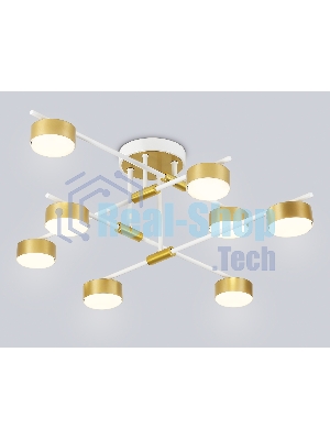 Потолочный светильник Ambrella light FL51751/8 WH/GD белый/золото GX53/8 max 12W 720*720*245