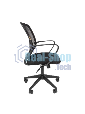 Кресло офисное Chairman 698 TW-01 черный, Россия