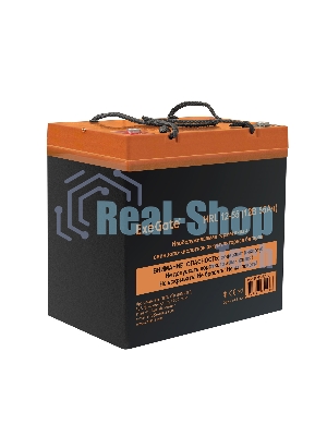 Аккумуляторная батарея ExeGate EX285652RUS HRL 12-55 (12V 55Ah, под болт М6)