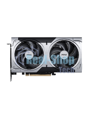 Видеокарта MSI RTX 5060 Ti VENTUS 2X OC PLUS, NVIDIA RTX 5060 Ti, 16 ГБ GDDR7, 128 бит, PCI-e 5.0, 1xHDMI, 3xDP, 2602 МГц