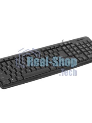 Клавиатура проводная Defender HB-420, USB, черный