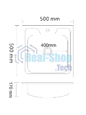 Кухонная мойка MG6-5050