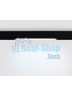 Управляемый светодиодный светильник для шинопровода Magnetic Ambrella light GL1272 BK черный IP20 15W 3000K-6400K 220V 120° 342*25*42 (Без ПДУ)