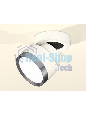 Светильник Ambrella Light XM8101006 SWH/PPH белый песок/графит полированный GX53 (A2228, A2105, C8101, N8133)