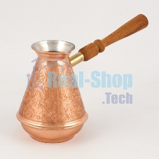 Турка ТimА Турчанка ТУ-550с, 0,55л, медная, съемная ручка