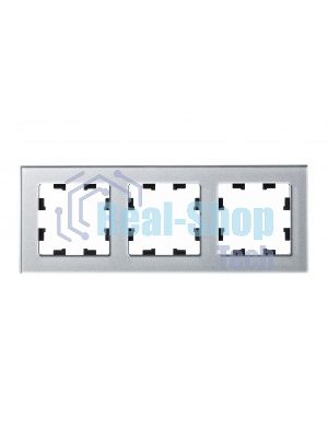 Рамка 3-м AtlasDesign Nature стекло алюм. SchE ATN320303