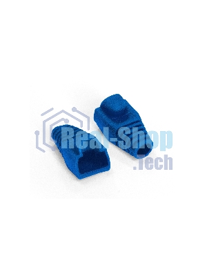 Колпачок ExeGate BC45-100-BL изолирующий для коннектора RJ-45, синий (100 шт)