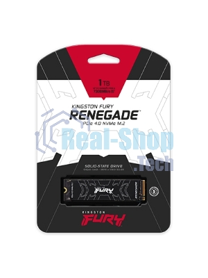 Накопитель SSD Kingston Fury Renegade, 1Tb, PCIe 4.0 x4, M.2 2280, NVMe, R/W 7300/6000, с радиатором