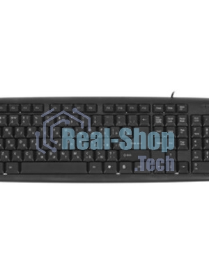 Клавиатура проводная Defender HB-420, USB, черный
