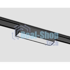 Светильник трековый светодиодный GV1443 BK черный IP20 5W 4200K 48V 122*26*24