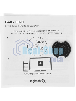 Мышь проводная Logitech G403 HERO черный, 25600 dpi, USB, кнопки - 6