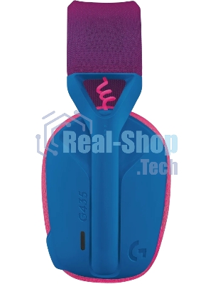Гарнитура Logitech G435 синий/розовый, беспроводная, Bluetooth/USB, до 18 ч