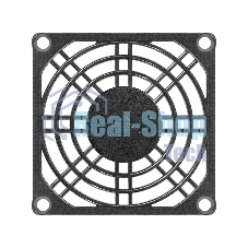 Решетка для вентилятора 70x70 ExeGate EG-070PSB (70x70 мм, пластиковая, квадратная, черная)
