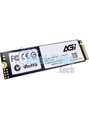 Накопитель SSD AGI AGI2T0G43AI818, 2Tb, PCIe 4.0 x4, M.2 2280, NVMe, R/W 5200/4700
