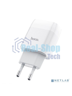 Сетевое зарядное устройство 1 USB/HOCO HC-12899 C72A/Выход: 10.5W/белый