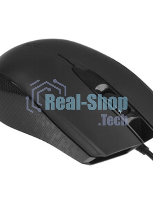 Мышь проводная A4Tech OP-760 черный, 1200 dpi, USB, кнопки - 3