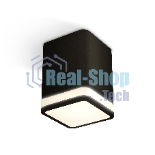 Светильник Ambrella Light XS7813020 SBK/FR черный песок/белый матовый MR16 GU5.3 (C7813, N7751)