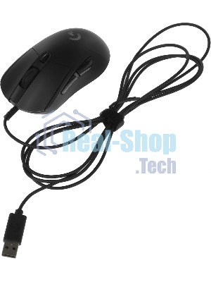 Мышь проводная Logitech G403 HERO черный, 25600 dpi, USB, кнопки - 6