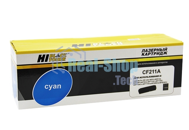 Картридж HP CLJ Pro 200 M251/MFPM276 (Hi-Black) №131A, CF211A, C, 1,8К     