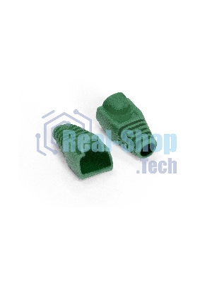 Колпачок ExeGate BC45-100-GN изолирующий для коннектора RJ-45, зеленый (100 шт)