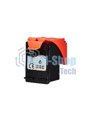 Картридж струйный Sakura 3YM75AE (№653 Black) для HP, черный, 11 мл., 600 к.