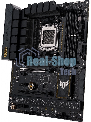 Материнская плата ASUS TUF GAMING B650-PLUS, AM5, AMD B650, 4xDDR5, 4xSATA, 3xM.2, 1xPCI-E 4.0 x16, 1xPCI-E 4.0 x4, 2xPCI-E x1, 1xHDMI, 1xDP, 1x 2.5Gb LAN, 2xUSB-A 3.2 Gen 2, 1xUSB-A 3.2 Gen 2x2, 1xUSB-C 3.2 Gen 2, 5x3.5 мм, 7.1, ATX