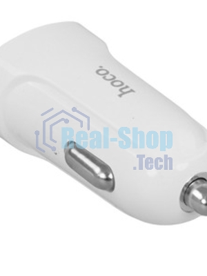 Авто ЗУ HOCO (6957531067788) Z2 белый АЗУ 1USB 1.5A для micro USB
