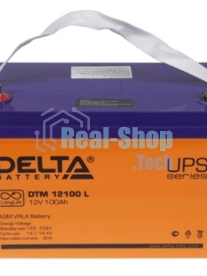 Батарея для ИБП Delta DTM 12100 L 12В 100А·ч