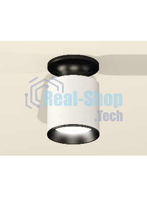 Светильник Ambrella Light XS6301120 SWH/PBK белый песок/черный полированный MR16 GU5.3 (N6902, C6301, N6103)
