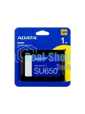 Накопитель SSD ADATA Ultimate SU650, 1Tb, SATA III, 2.5