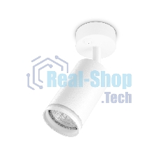 Накладной спот с выключателем Ambrella light TA120 WH белый GU10 max 12W D70*164*D55