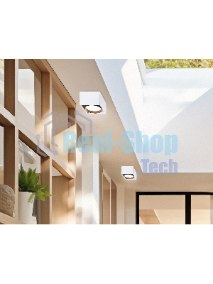Светильник накладной TN70865 WH/BK белый/черный GX53 max 12W 95*95*62
