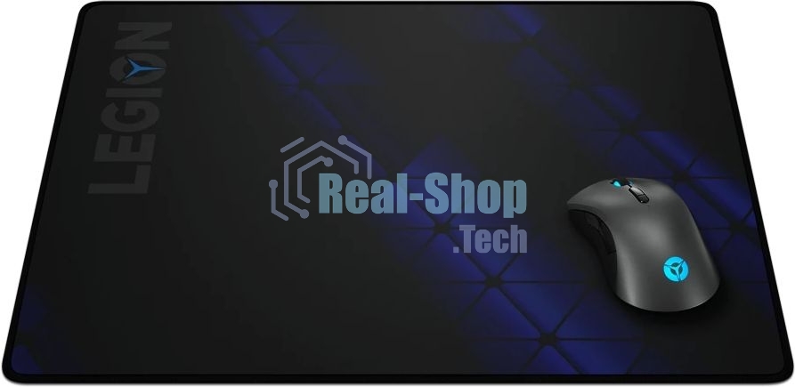 Коврик для мыши Lenovo Legion Gaming Большой черный/синий 450x400x2мм