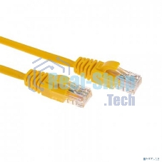 Патч-корд U/UTP Rexant cat.5e, RJ45-RJ45, 26AWG, ZH нг(А)-HF, желтый, 3 м