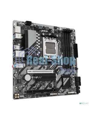 Материнская плата Gigabyte B850M D3HP, AM5, AMD B850, 4xDDR5, 4xSATA, 2xM.2, 1xPCIe 5.0 x16, 1xPCIe 3.0 x4, 1xHDMI, 2xDP, 1x 1Gb LAN, 3xUSB-A 3.2 Gen 1, 2xUSB-A 2.0, 1xUSB-C 3.2 Gen 1, 3x3.5 мм, 7.1, mATX