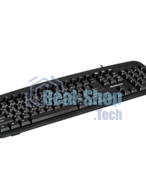 Клавиатура проводная Defender Office HB-910 RU, USB, черный